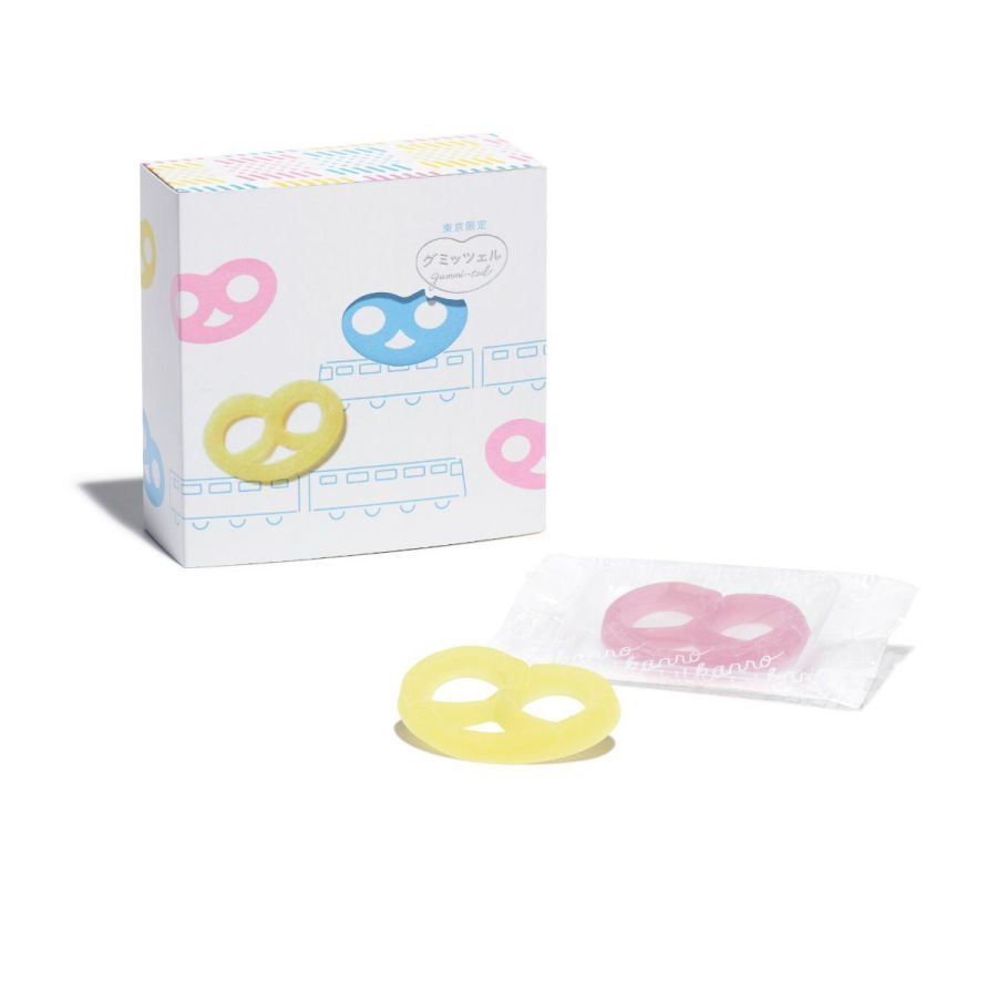 【グランスタ東京・限定】「グミッツェルBOX ６個セット」1000円 ※パッケージのみ東京駅限定