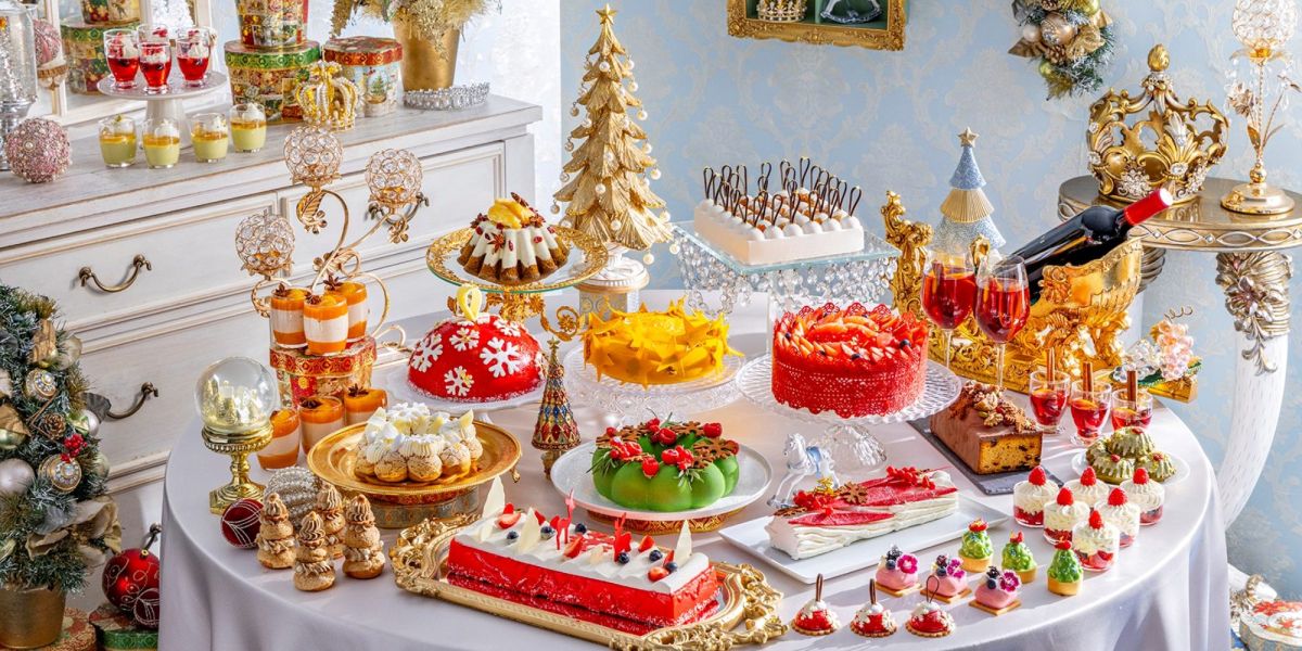 【ヒルトン東京】クリスマススイーツビュッフェで豪華なひとときを楽しむ