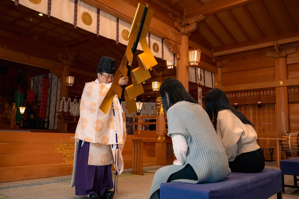 霧島神社での祈祷　イメージ