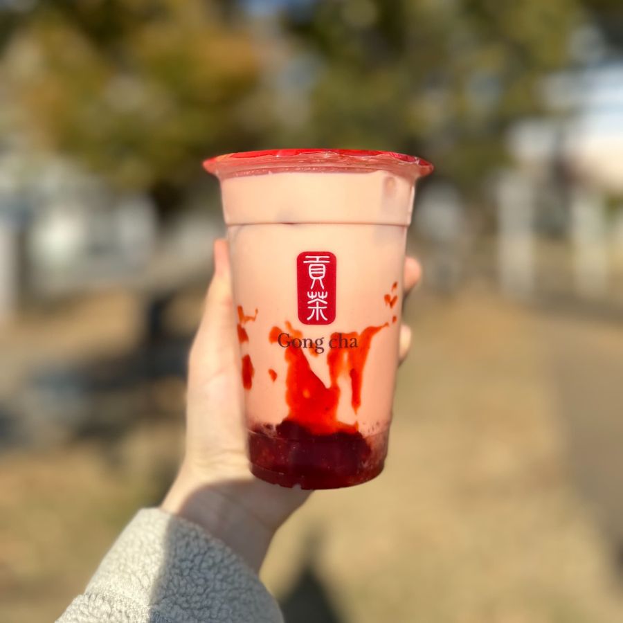 「あまおう®ホリデー ミルクティー」