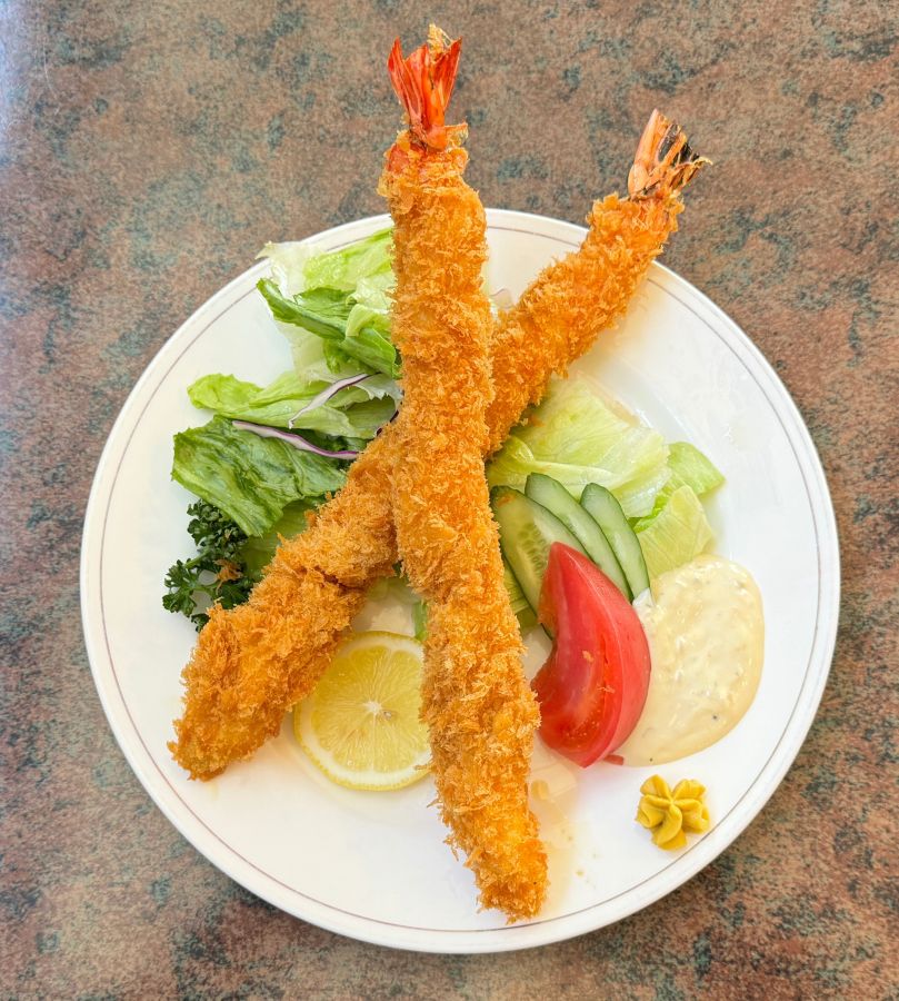 和風レストランやまさきお魚センター店「特大海老フライ定食」2530円