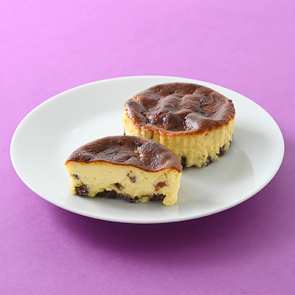 ラムレーズンバスクチーズケーキ
