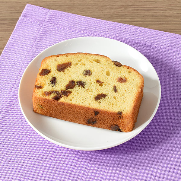 ラムレーズンパウンドケーキ