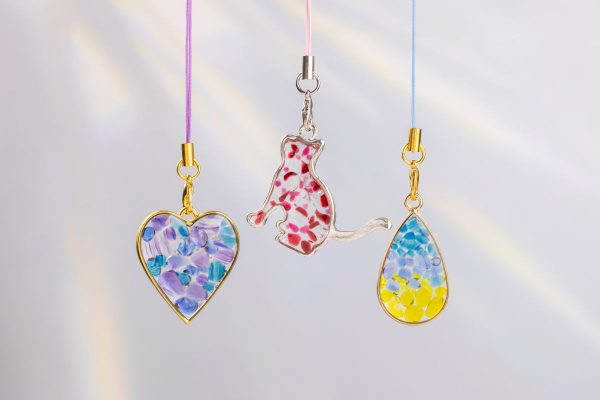 仙巌園「切子かけらの細工」2