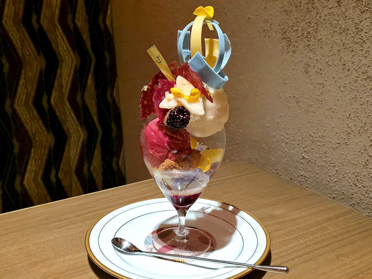 麻布台ヒルズ店限定パフェ 「ルドルフ」 3168円