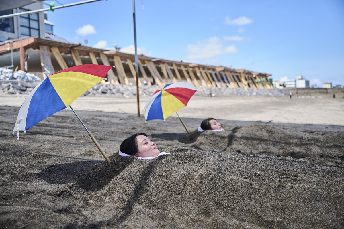 指宿温泉　砂むし温泉