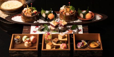 「星のや軽井沢」冬に旬を迎える山の幸＆発酵食を味わう「棚田アフタヌーンティー -冬-」が登場