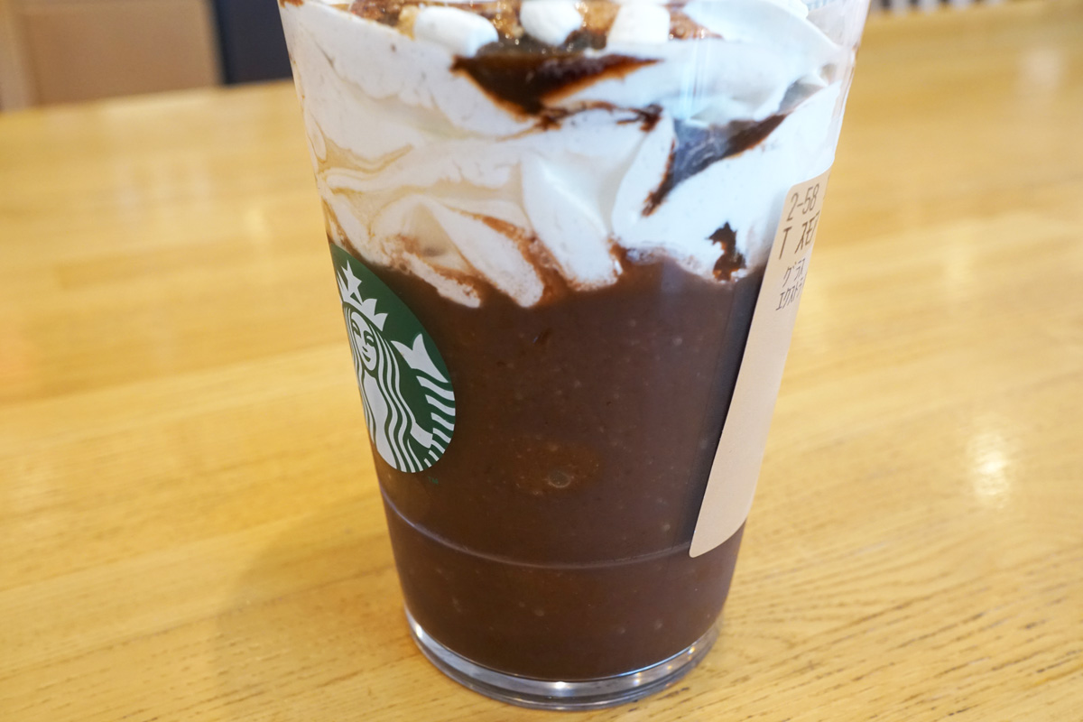 スモア チョコレート フラペチーノ4