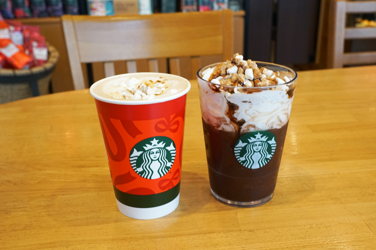 スモア チョコレート フラペチーノスモア チョコレート ラテ