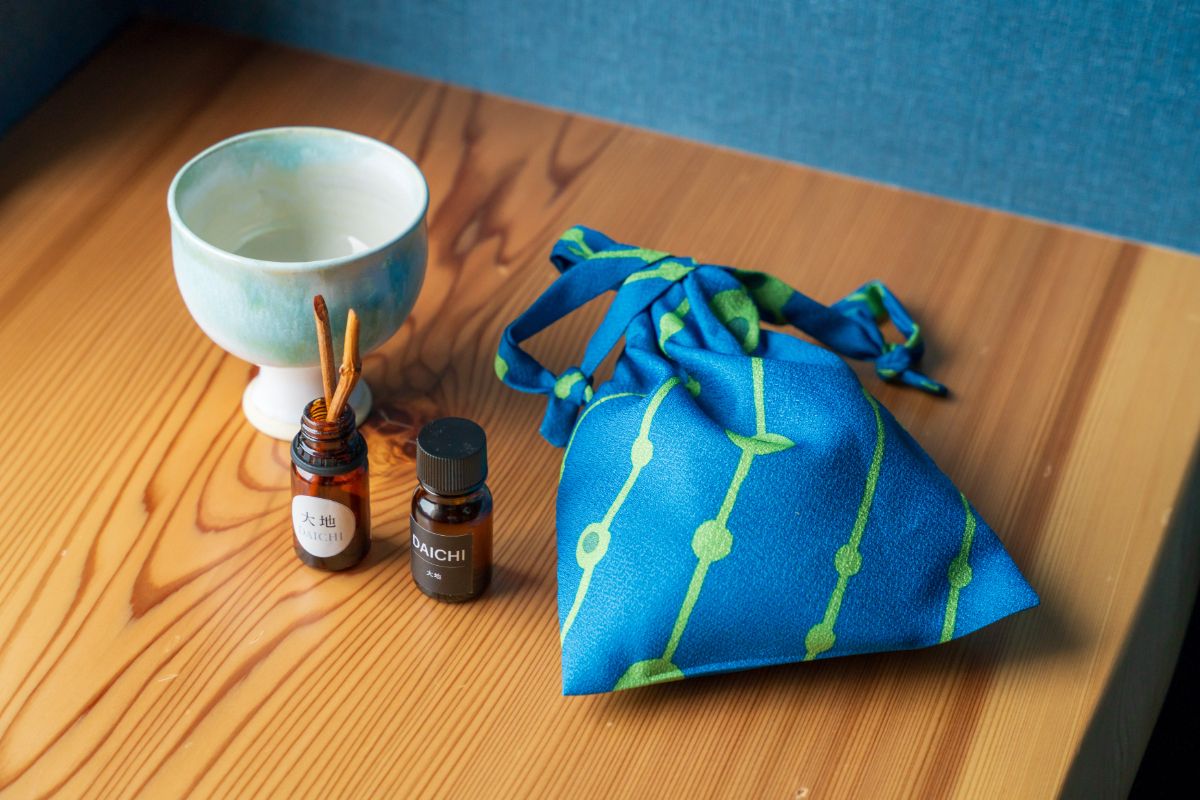 匂い袋と源泉芳香浴