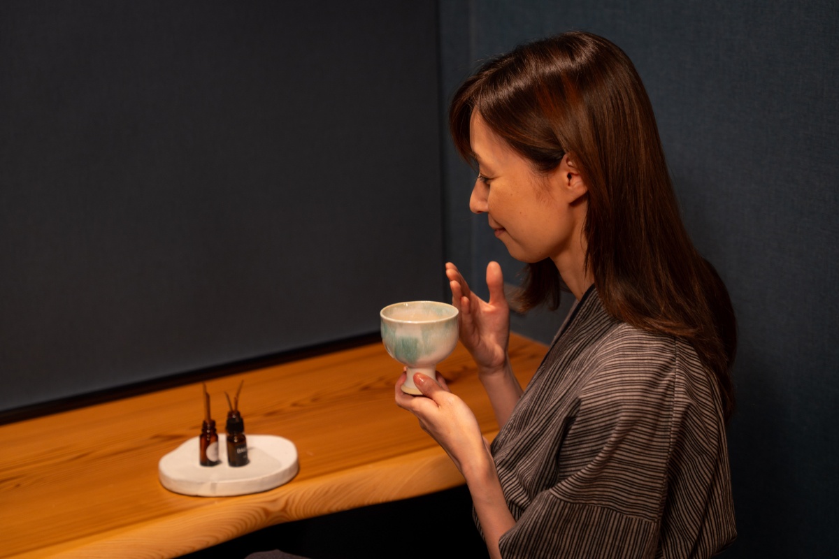 源泉芳香浴体験イメージ