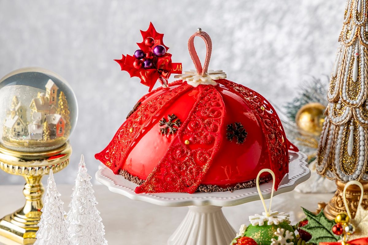 「クリスタル・ルージュ」直径約18cm&times;高さ約9cm 1万1000円 ※限定45台