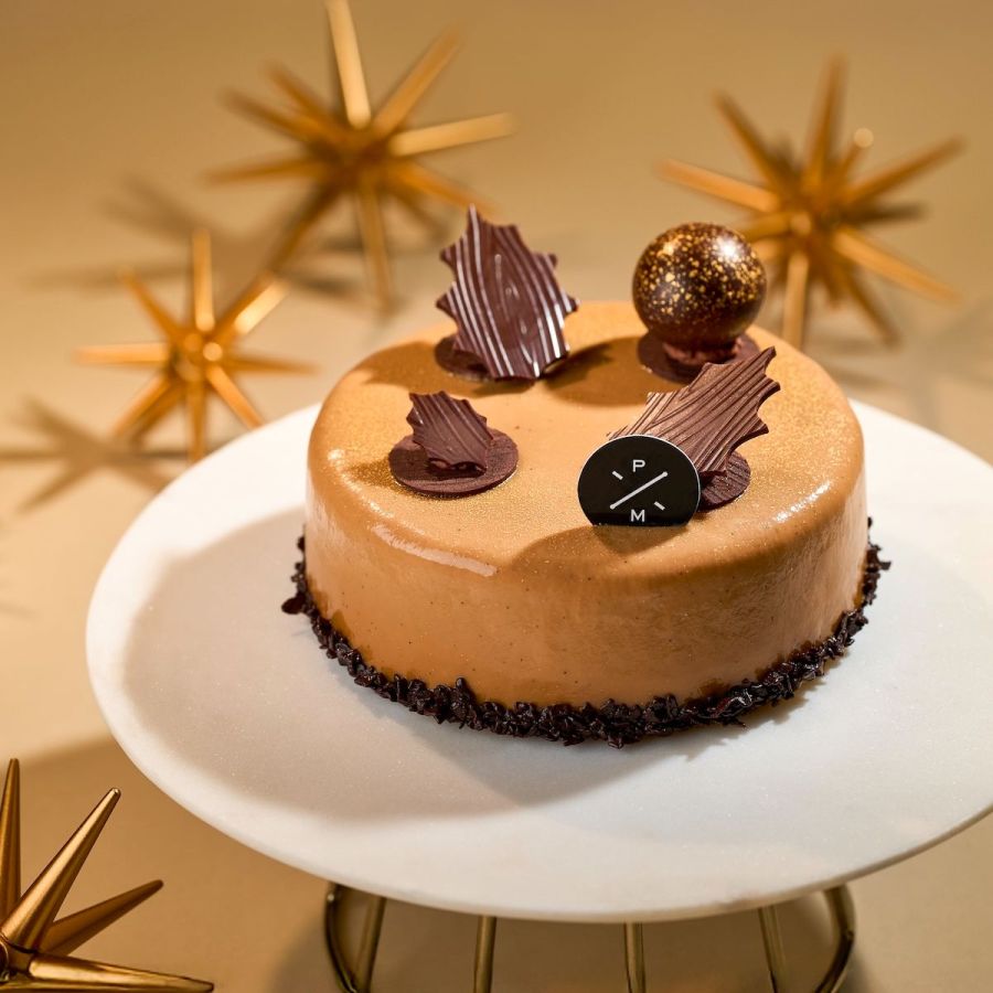 「ガトームースオキャラメル」直径約12cm&times;⾼さ約4cm（⼟台のみの⾼さ）7992円