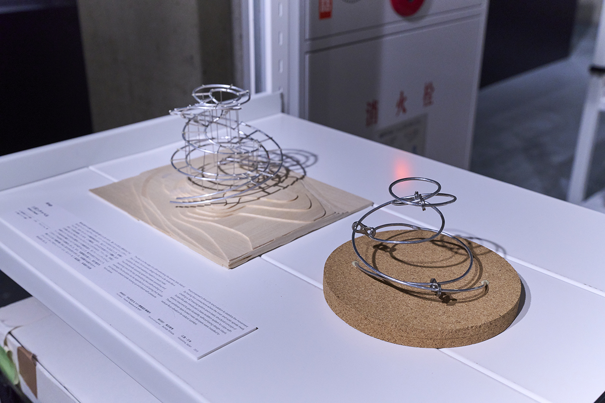 「リボンチャペル」建築設計：中村拓志＆NAP建築設計事務所、構造設計：柴田育秀／Arup、模型：Arup