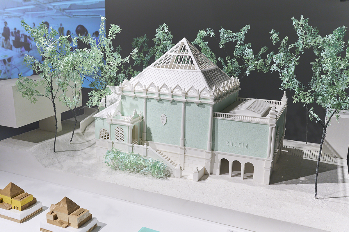 「ヴェネチアビエンナーレ ロシア館（2021改修）」改修設計: Aleksandra Kovaleva + Kei Sato / KASA