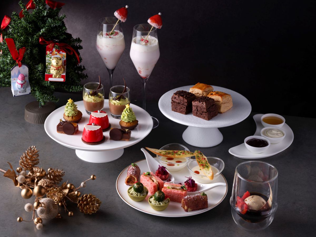 クリスマス アフタヌーンティー with リンツチョコレート