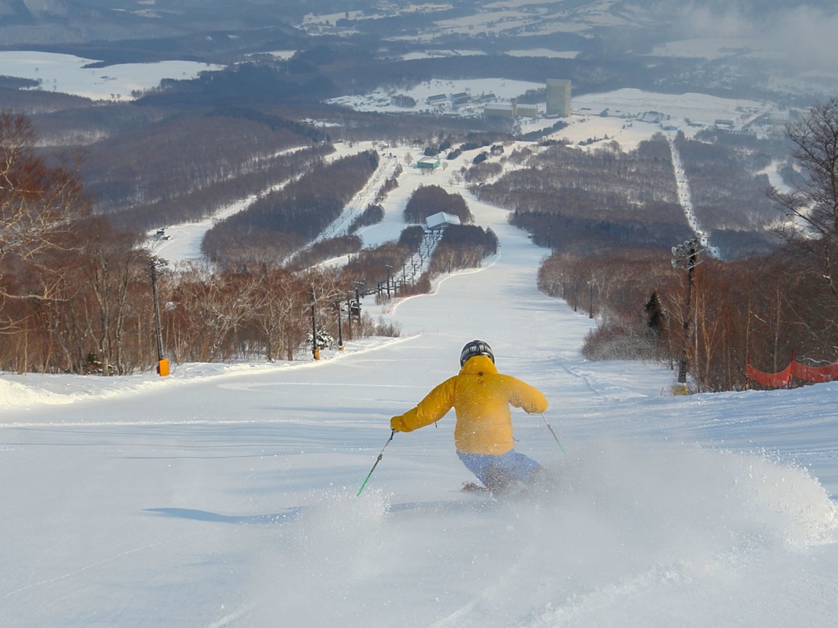 全21コースある東北屈指のビッグなゲレンデ