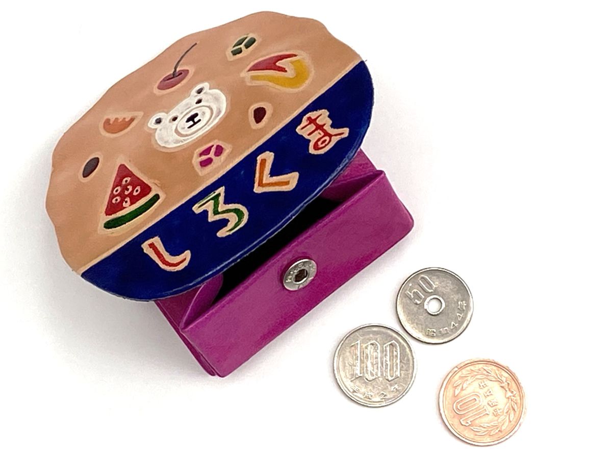 「山羊皮コインケース」935円