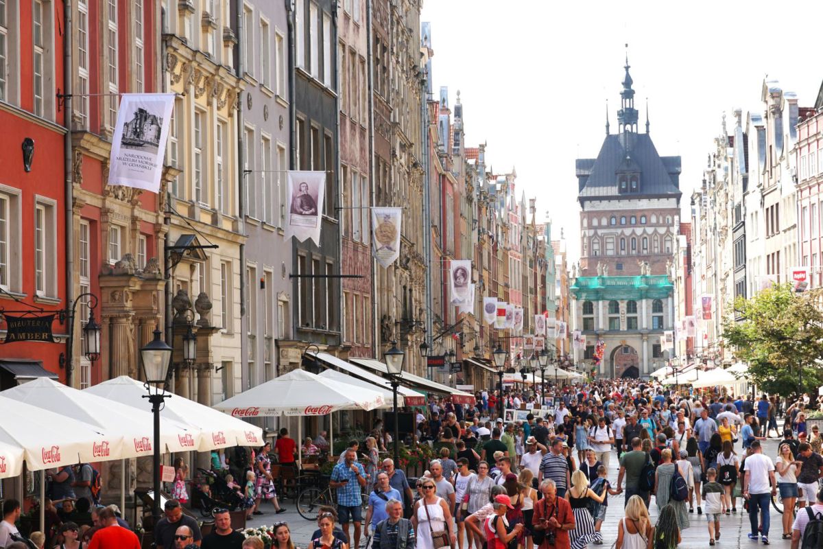 グダンスクのドゥーガ通り