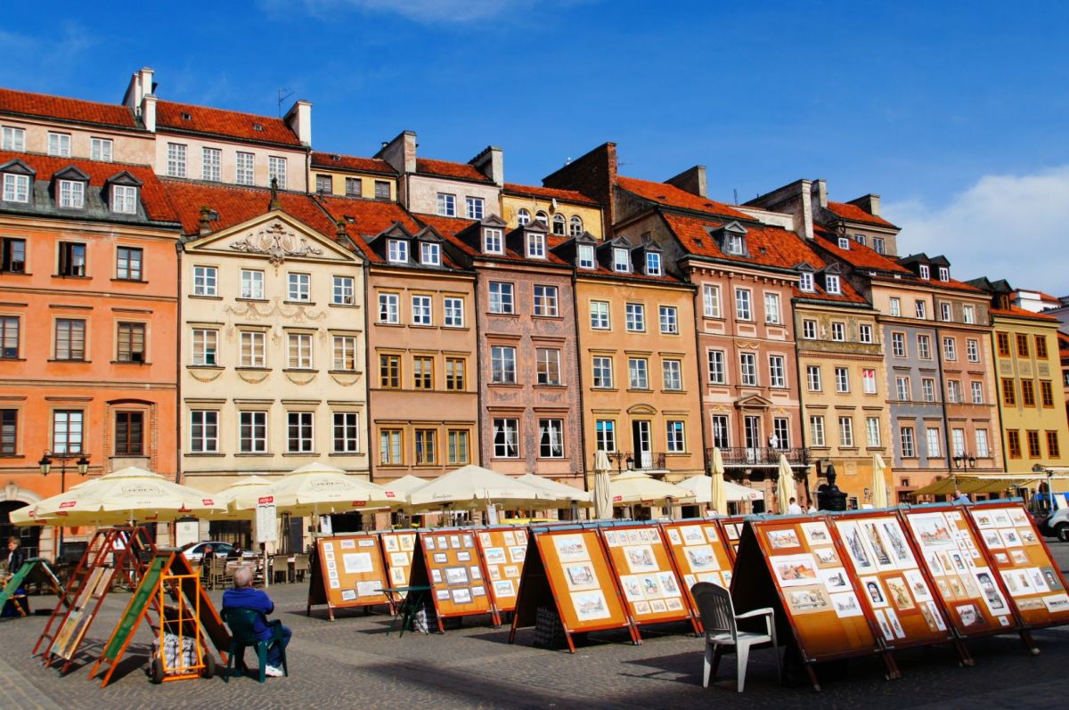 ワルシャワで最も古い旧市街地区