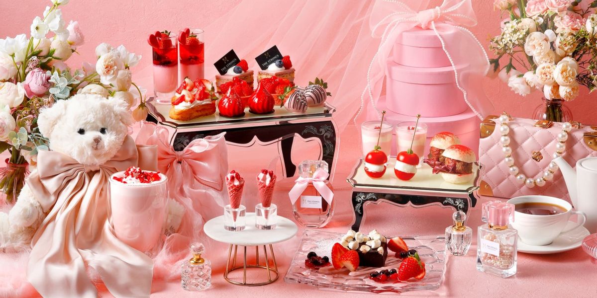 【ザ ストリングス 表参道】旬のイチゴが主役のスイートアフタヌーンティーが新登場！『ストリベリーブルーム アフタヌーンティー』