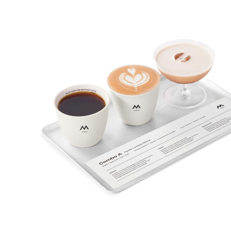 「Combo A　京都限定ブレンド」1680円　／写真提供：M Stand coffee