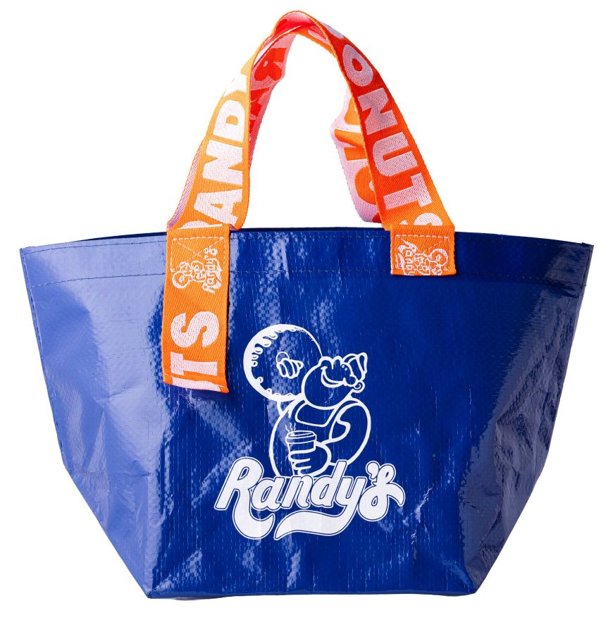 「テイクアウトバッグブルー(S)(TAKEOUT BAG BLUE S SIZE)」 1200円