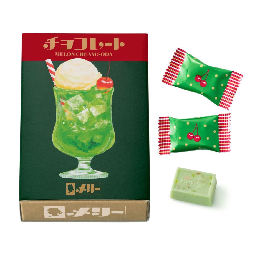 メロンクリームソーダチョコレート 5個入　432円