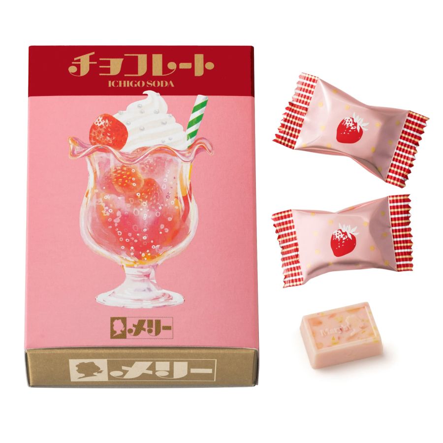 いちごソーダチョコレート 5個入　432円