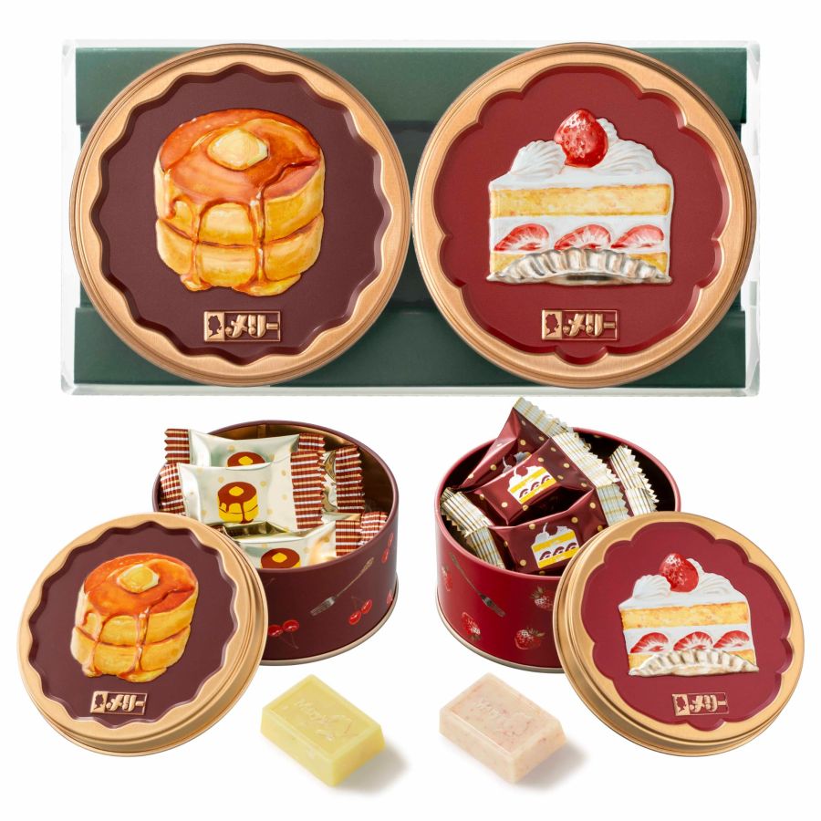 ホットケーキ缶&ショートケーキ缶 10個入 1,728円