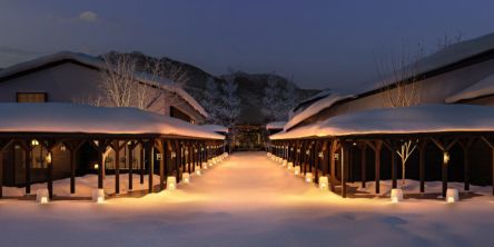 「界 アルプス」のライトアップイベント「雪国がんぎあかり」12月20日（土）から初開催