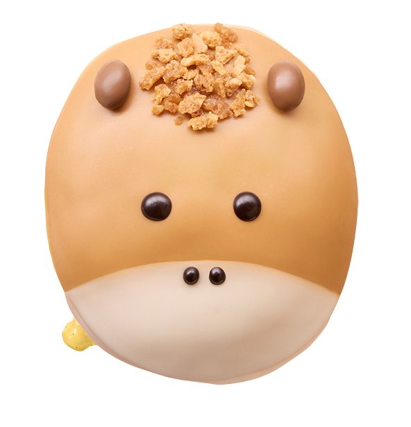 「キャラメル ホース カスタード」378円（イートイン385円）