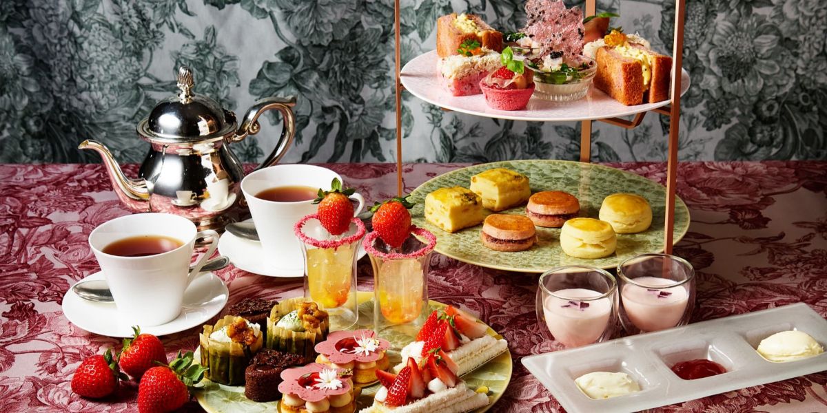 【シャングリ・ラ 東京】春の訪れを感じさせる、甘酸っぱいイチゴの「ストロベリーアフタヌーンティー」開催