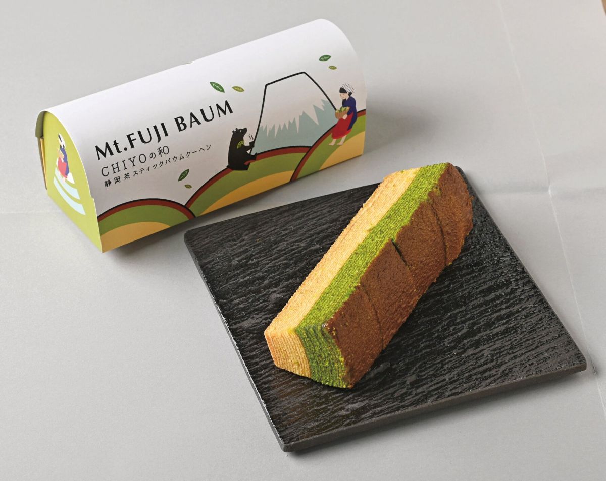 CHIYOの和 静岡茶 スティックバウムクーヘン