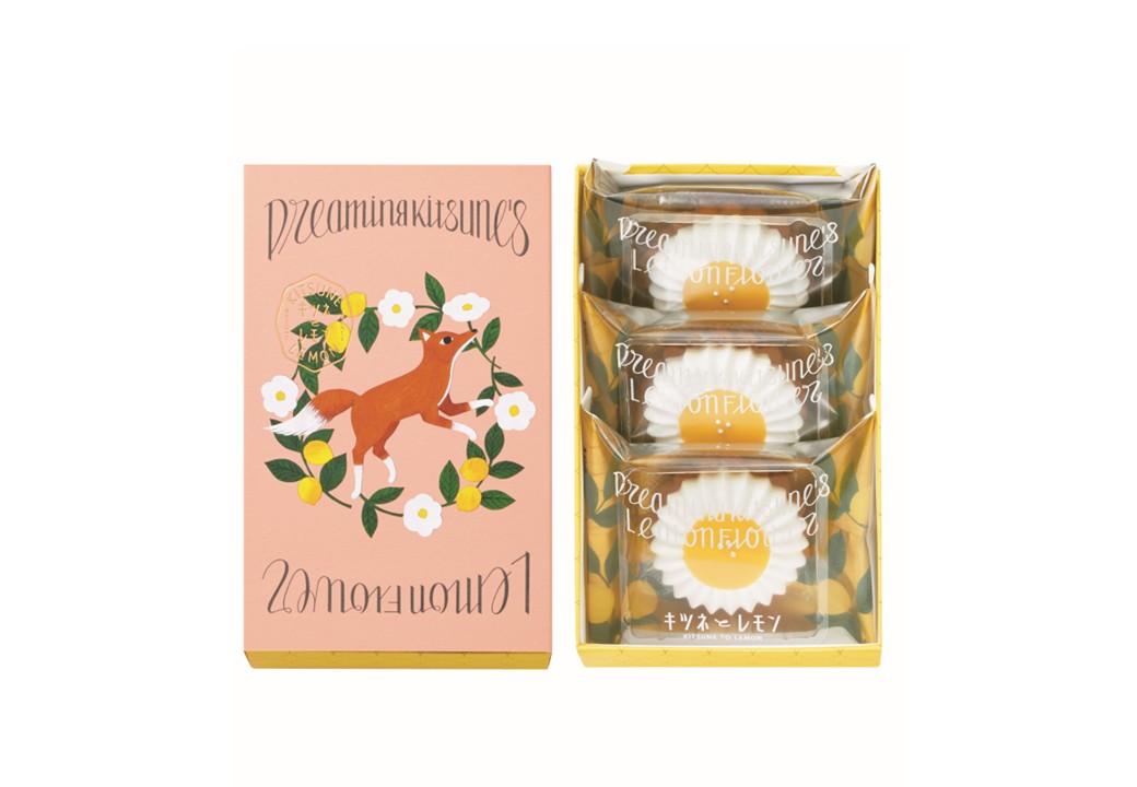 「夢見るキツネのレモンフラワー」3個入/778円