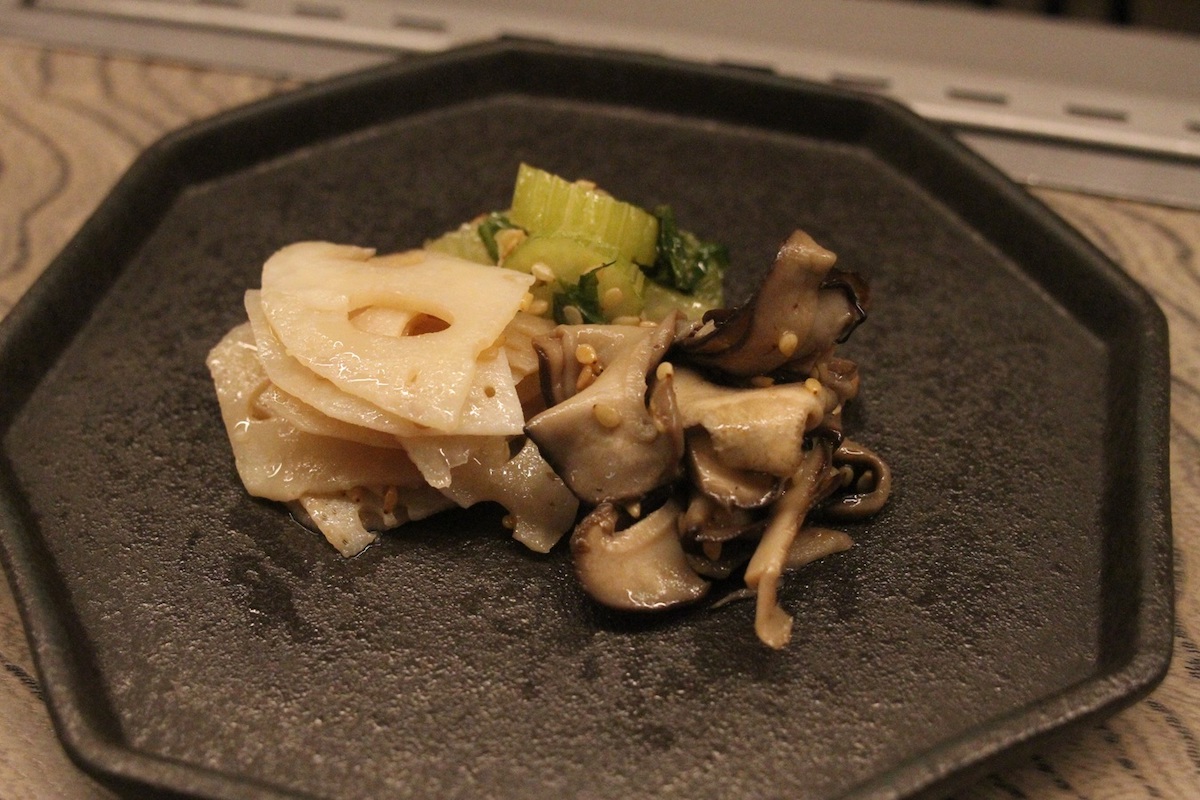 「季節ナムル盛り合わせ」