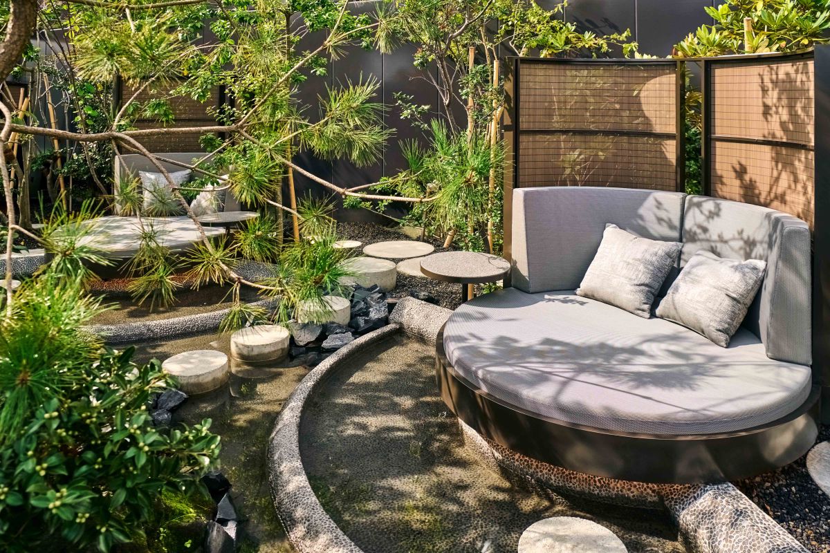 ルーフトップラウンジ「ゆそら」／&copy;︎ふふ 東京 銀座