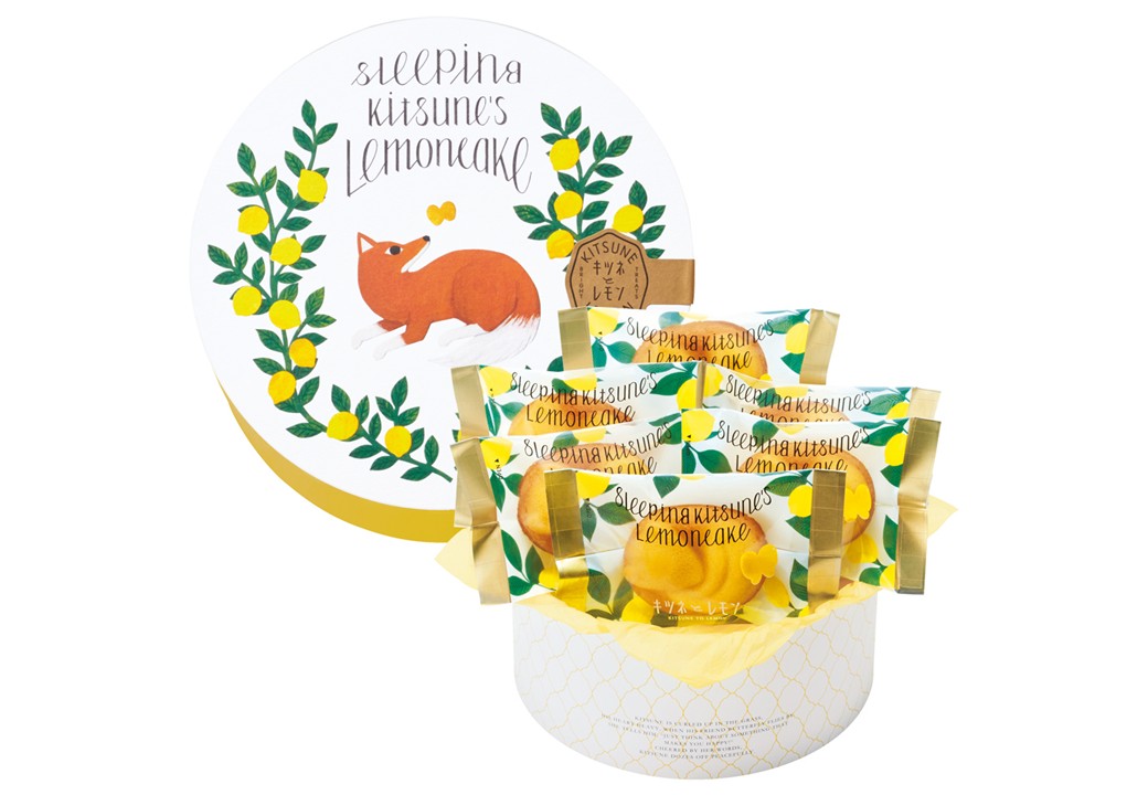「眠りキツネのレモンケーキ」6個入/1404円