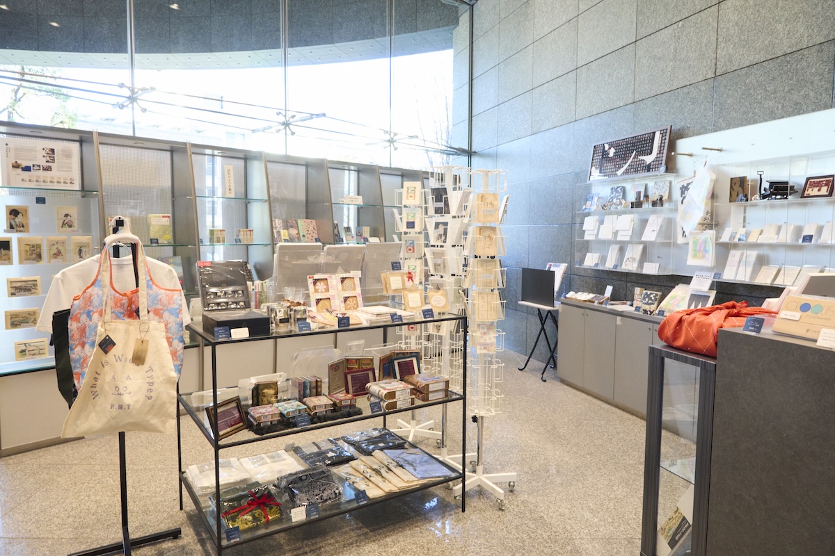 印刷博物館「ミュージアムショップ」