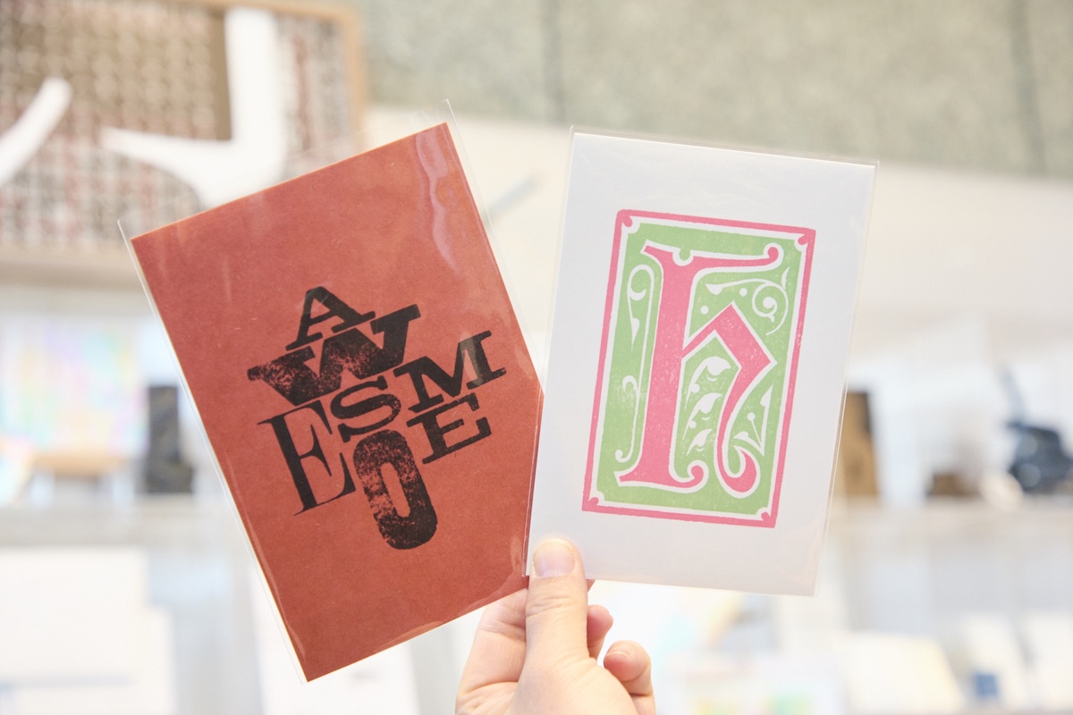 印刷博物館「ミュージアムショップ」ポストカード