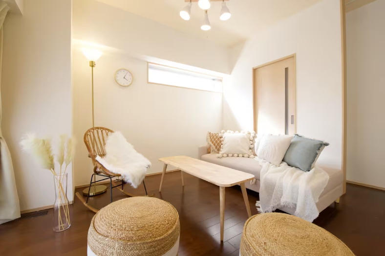 リビング／Photo：Airbnb