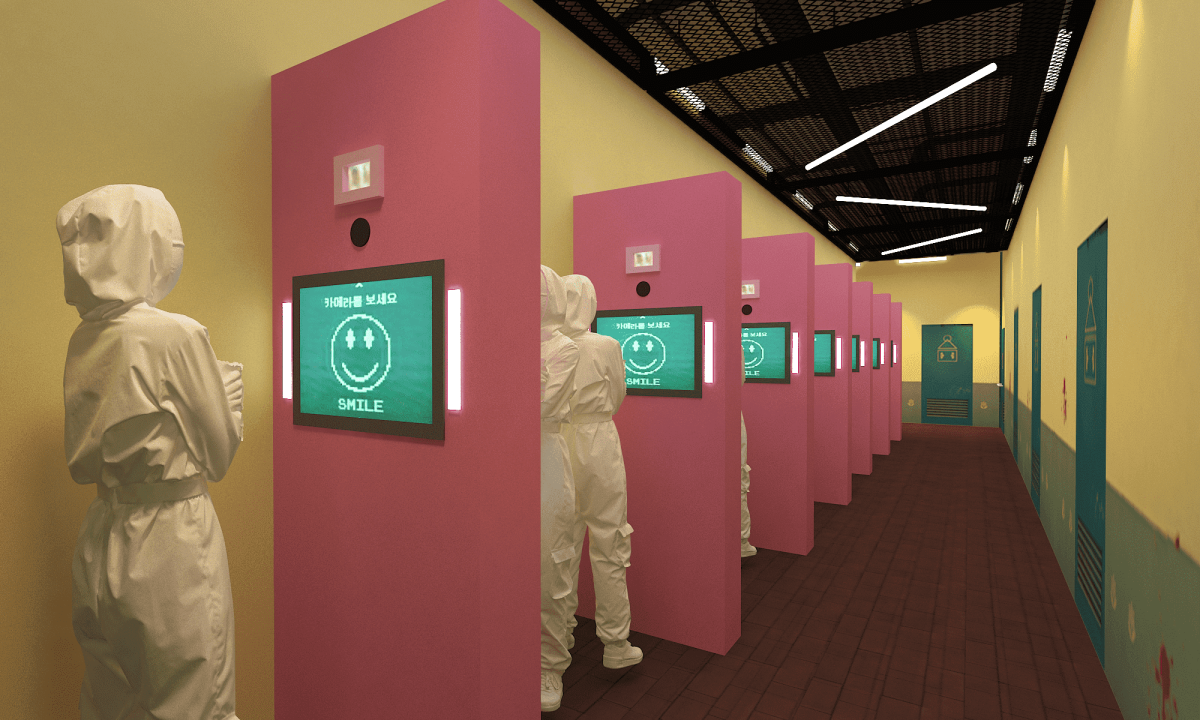 特別なフレームで記念撮影ができるフォトゾーン