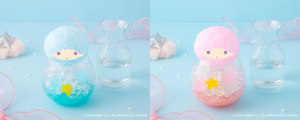 「キラキラブルーソーダ」「キラキラピンクソーダ」各990円