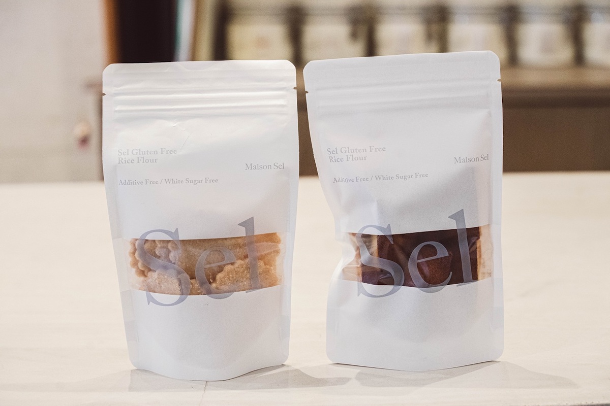 グルテンフリー 「ソルトサブレ」1296円／「ソルトフィナンシェ」1404円