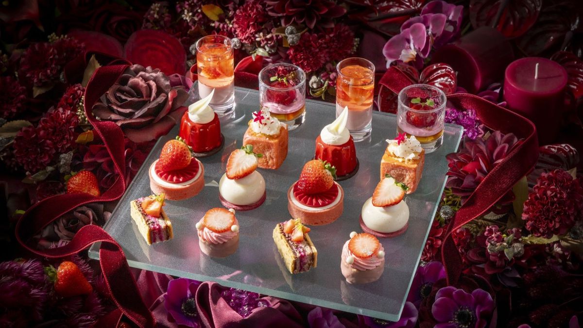 【コンラッド東京】甘酸っぱいイチゴが彩る、贅沢なひととき。「ストロベリー・リュクス　アフタヌーンティー」