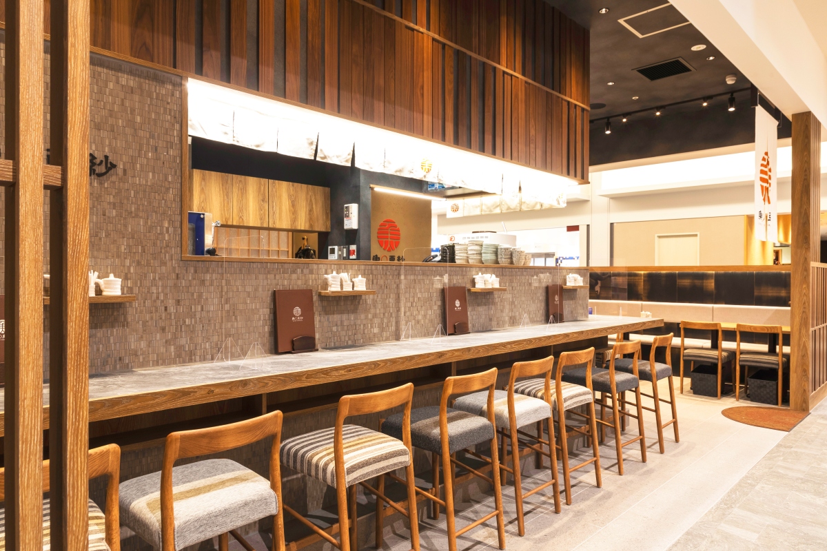 長崎街道かもめ市場のご当地グルメゾーンにある