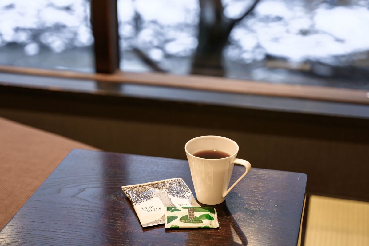 「奥入瀬ブレンド」は、ショップでも5個入り1000円で購入できる