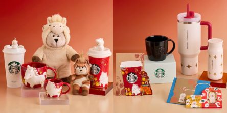 【スタバ新作・グッズ】迎春！ 2026年の干支「うま」モチーフ「Winterシーズン 第1弾グッズ」が発売！ タンブラーやマグなど新年を彩るおめでたいデザインに注目♪