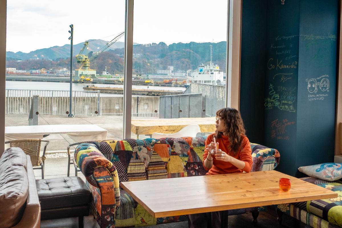 「魚河岸テラス」ソファー席