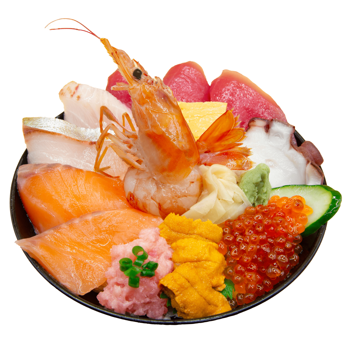 フードコート内「わっぱ茶屋 かわな」の「花ちらし 特上」2948円